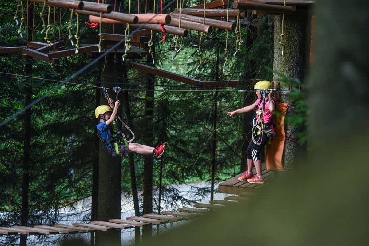 Adventure park v Deštném